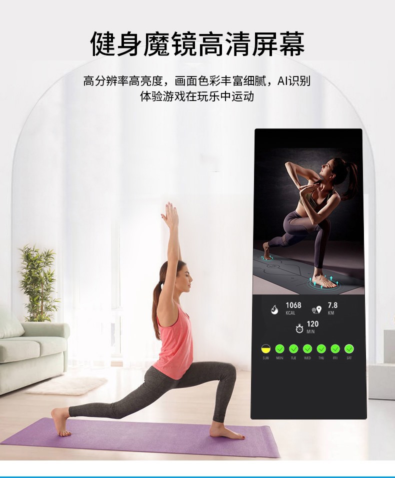 65寸智能魔镜健身一体机